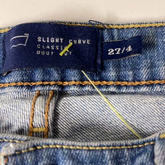 Levi's Slight Curve Boot Cut Jeans Size 27 / 4 - Picture 2 of 4